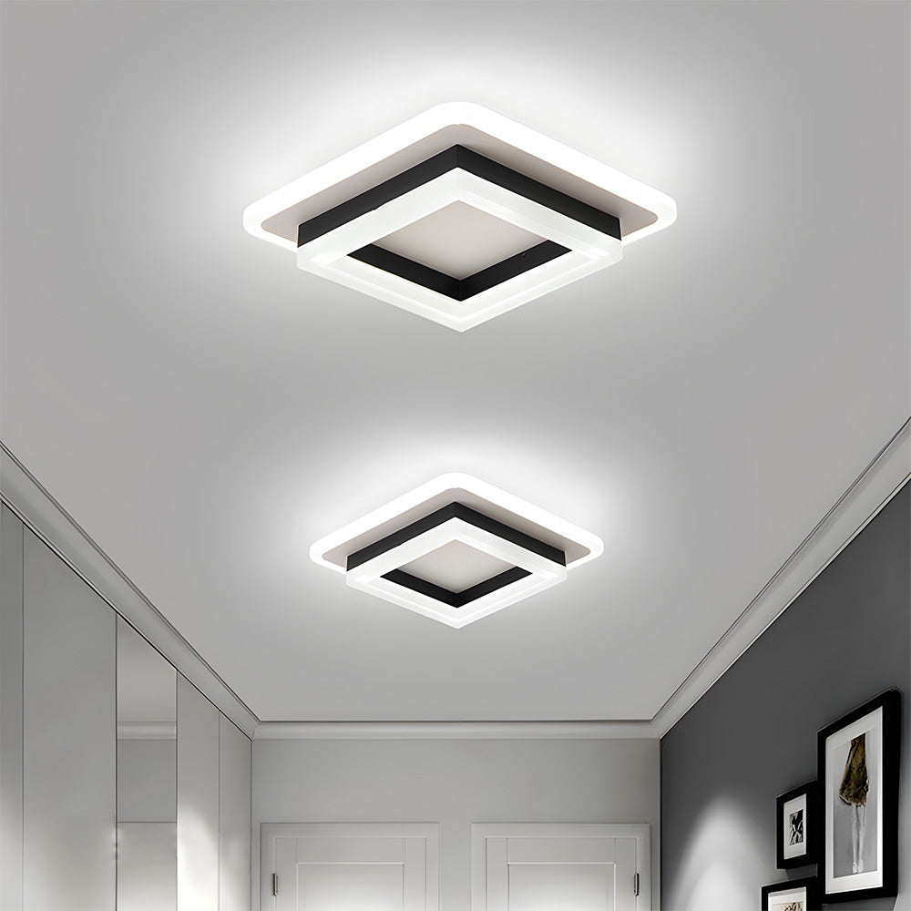 Quadralux | Moderne Vierkante LED Plafondlamp voor Binnen