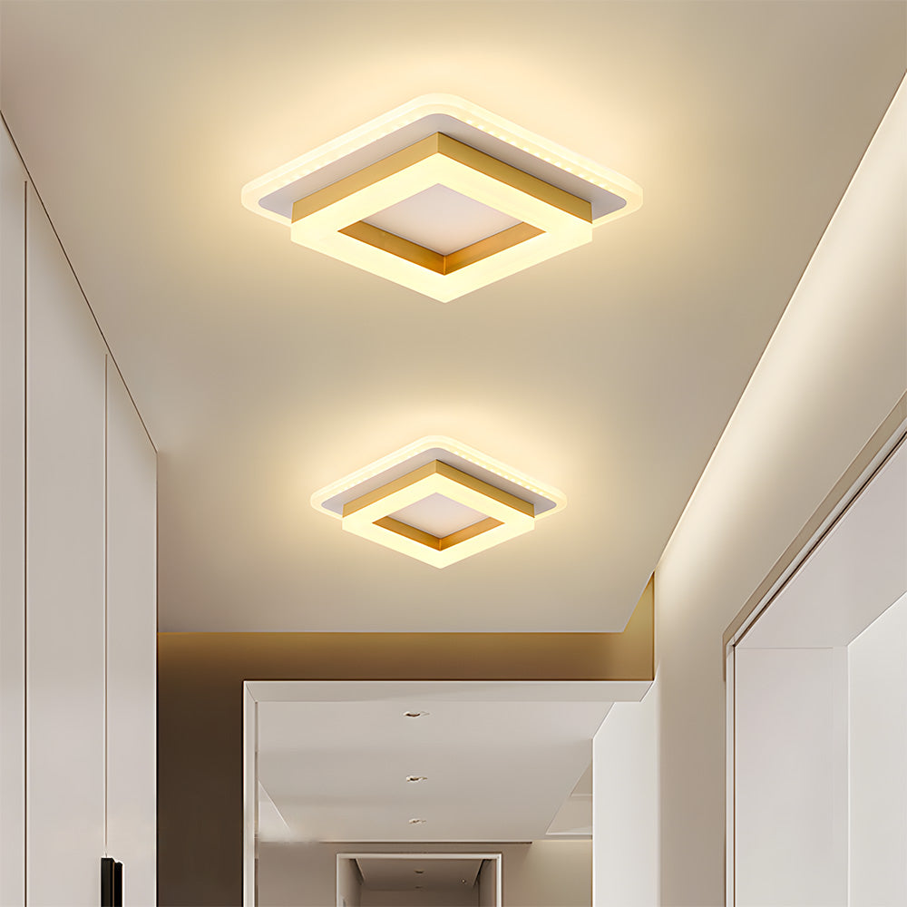 Quadralux | Moderne Vierkante LED Plafondlamp voor Binnen