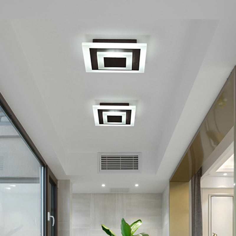 GLOVALUX CORE – Plafonnier LED moderne en acrylique