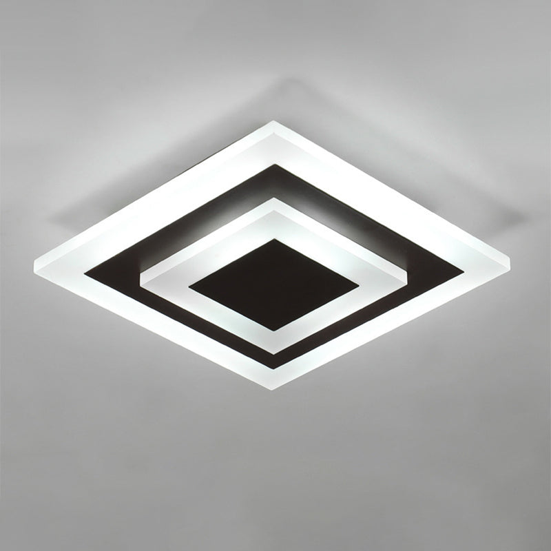 GLOVALUX CORE – Plafonnier LED moderne en acrylique