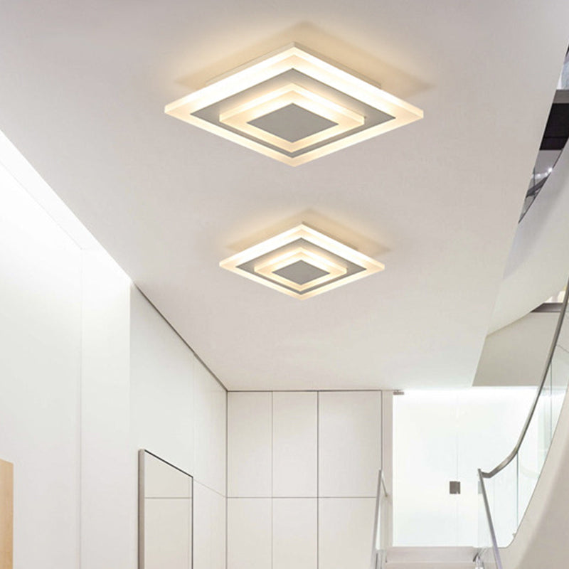 GLOVALUX CORE – Plafonnier LED moderne en acrylique