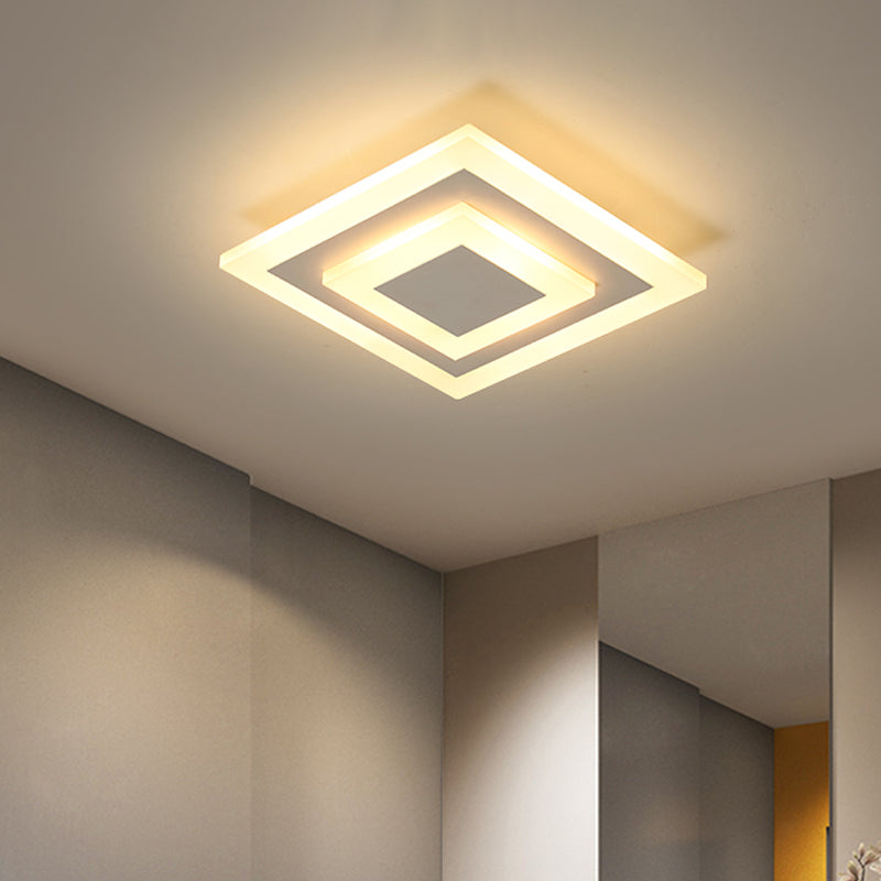 GLOVALUX CORE – Plafonnier LED moderne en acrylique
