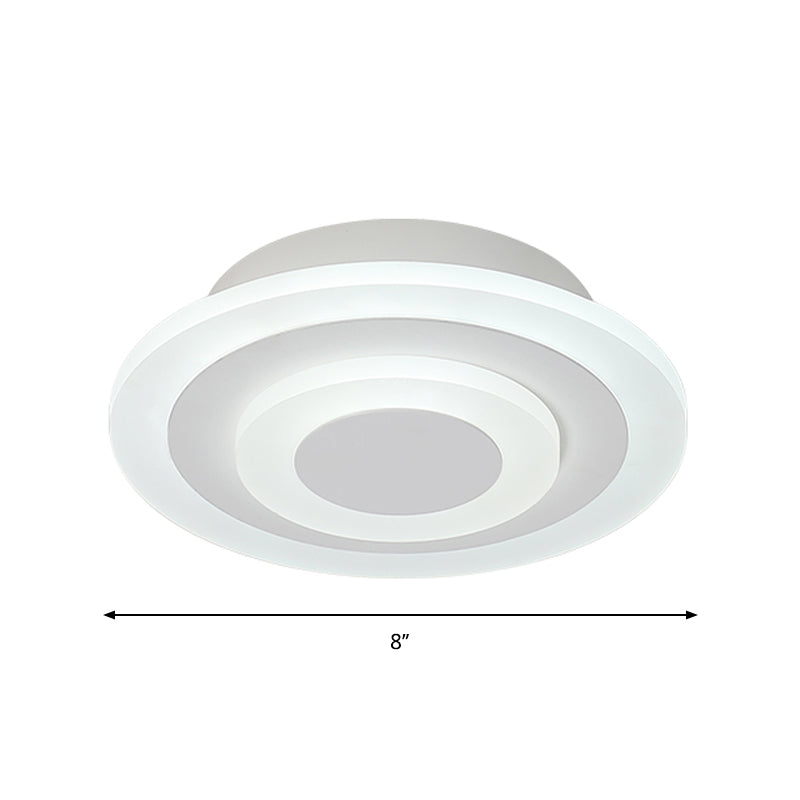 GLOVALUX CORE – Plafonnier LED moderne en acrylique