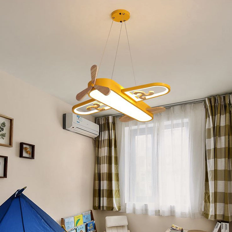 SKYFLY – Suspension LED in de vorm van een vliegtuig voor kinderkamer