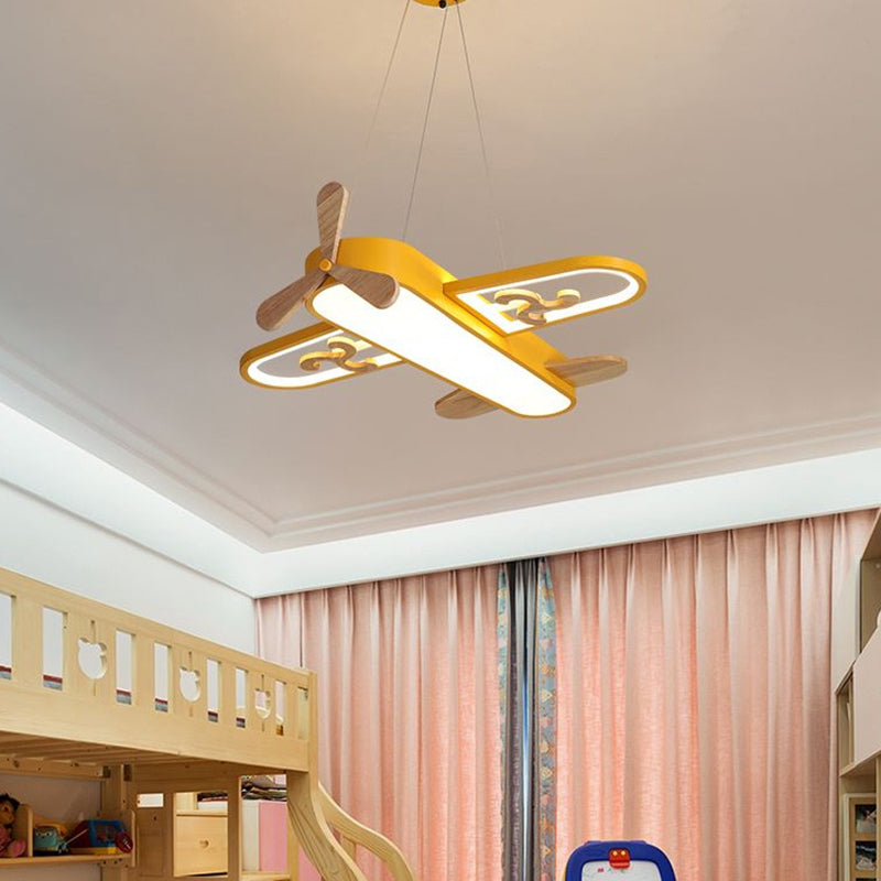 SKYFLY – Suspension LED in de vorm van een vliegtuig voor kinderkamer