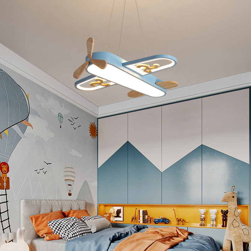 SKYFLY – Suspension LED in de vorm van een vliegtuig voor kinderkamer