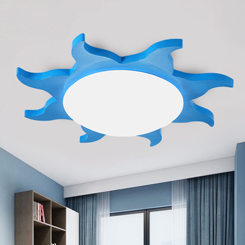 SUNLOOP FUN – Plafonnier LED en bois pour enfants
