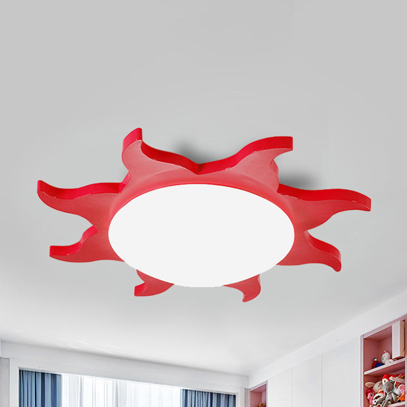SUNLOOP FUN – Plafonnier LED en bois pour enfants