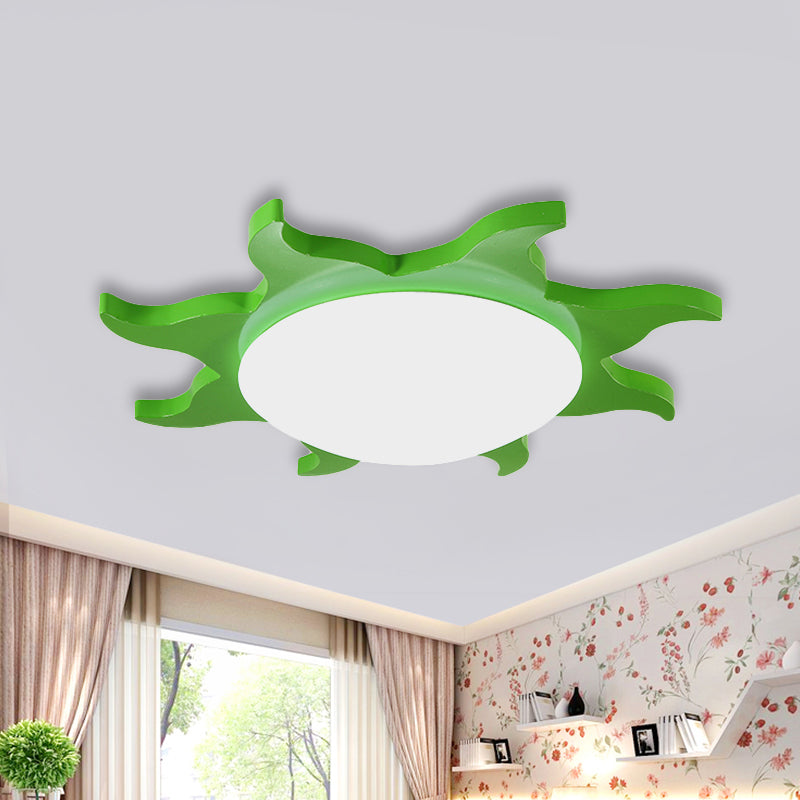 SUNLOOP FUN – Plafonnier LED en bois pour enfants
