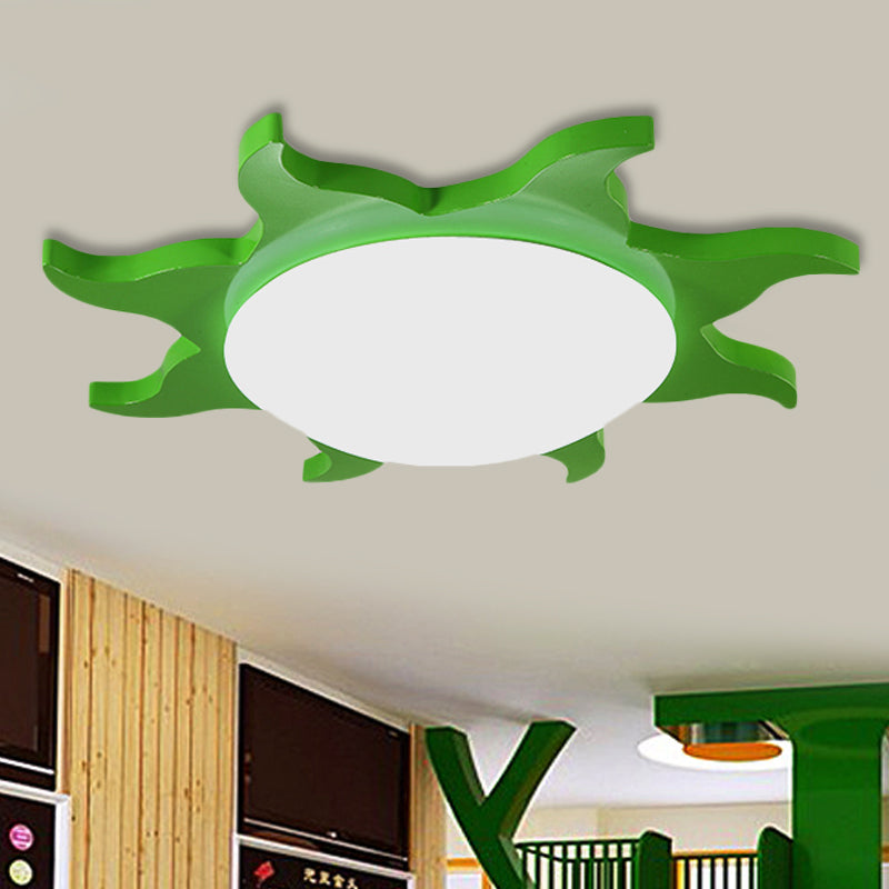 SUNLOOP FUN – Plafonnier LED en bois pour enfants