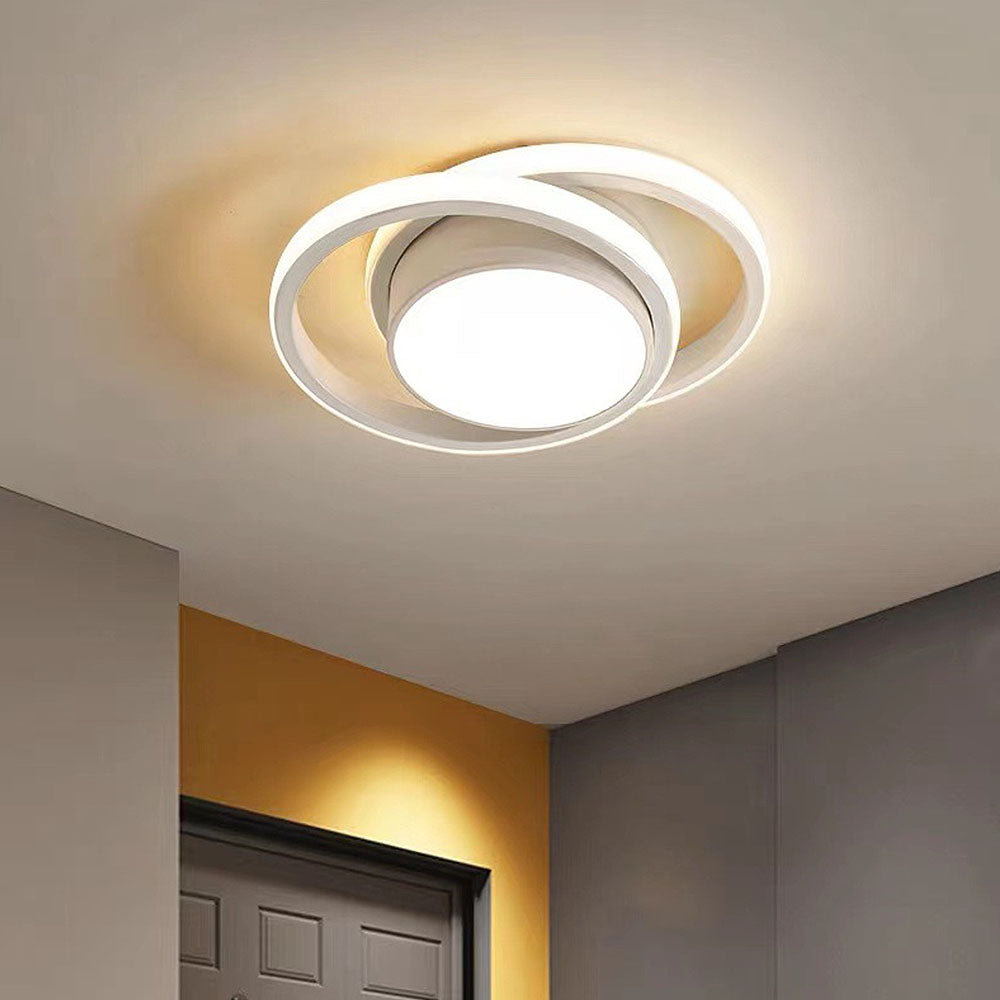 Dubbel | Minimalistische LED Plafondlamp met Dubbele Ring