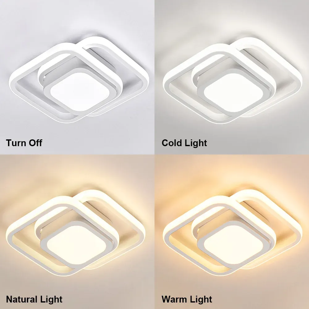 Dubbel | Minimalistische LED Plafondlamp met Dubbele Ring