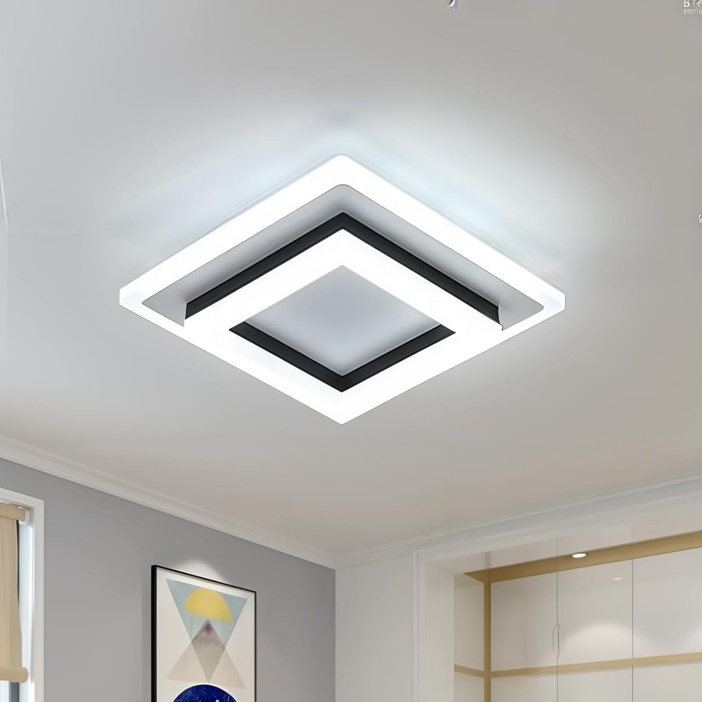 Quadralux | Moderne Vierkante LED Plafondlamp voor Binnen