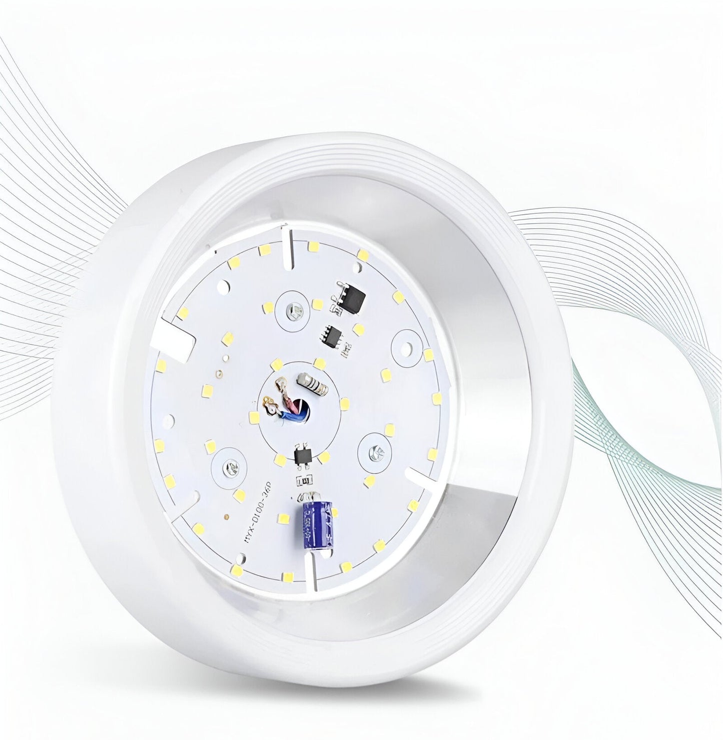 Aluminiumbalk | Spot LED Rond Extra-plat in Aluminium