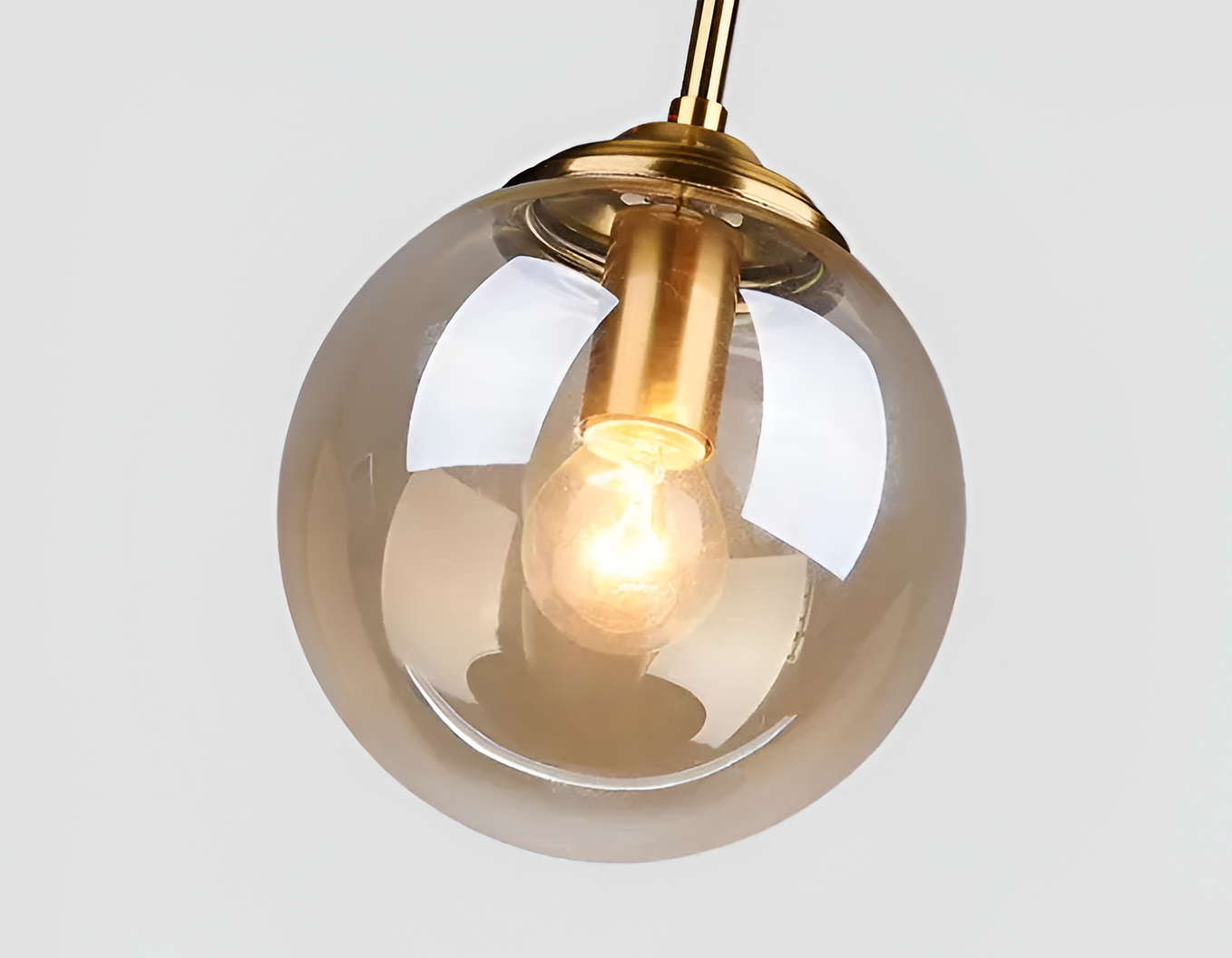 Skymora | Suspensie Nordique in Glas Pierre – Fitting E14