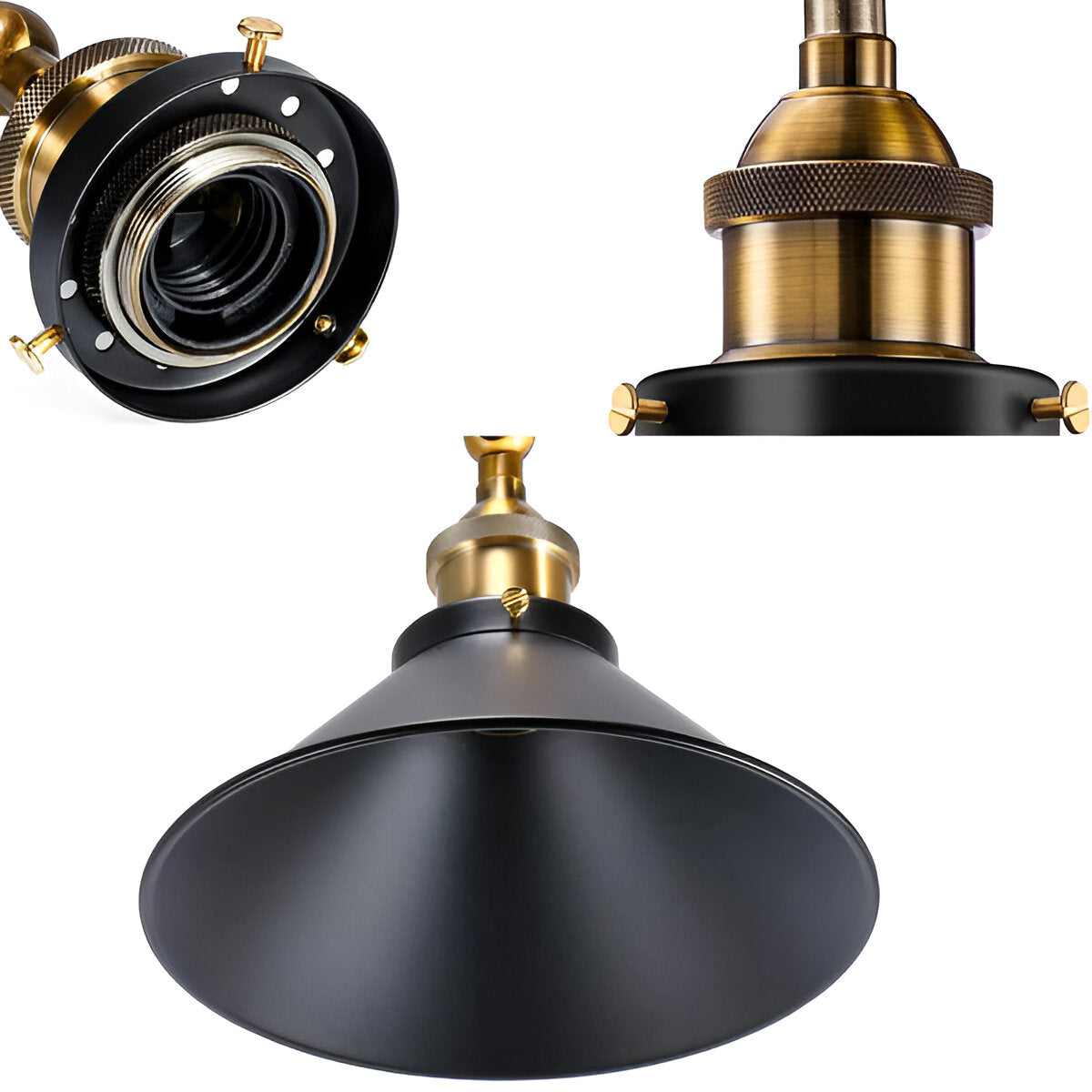 FunnDrop | Suspension Industrielle Rétro in Smeedijzer