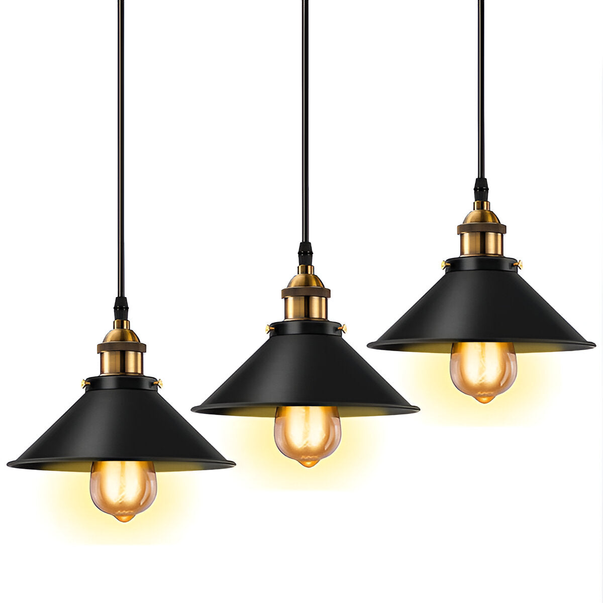 FunnDrop | Suspension Industrielle Rétro in Smeedijzer