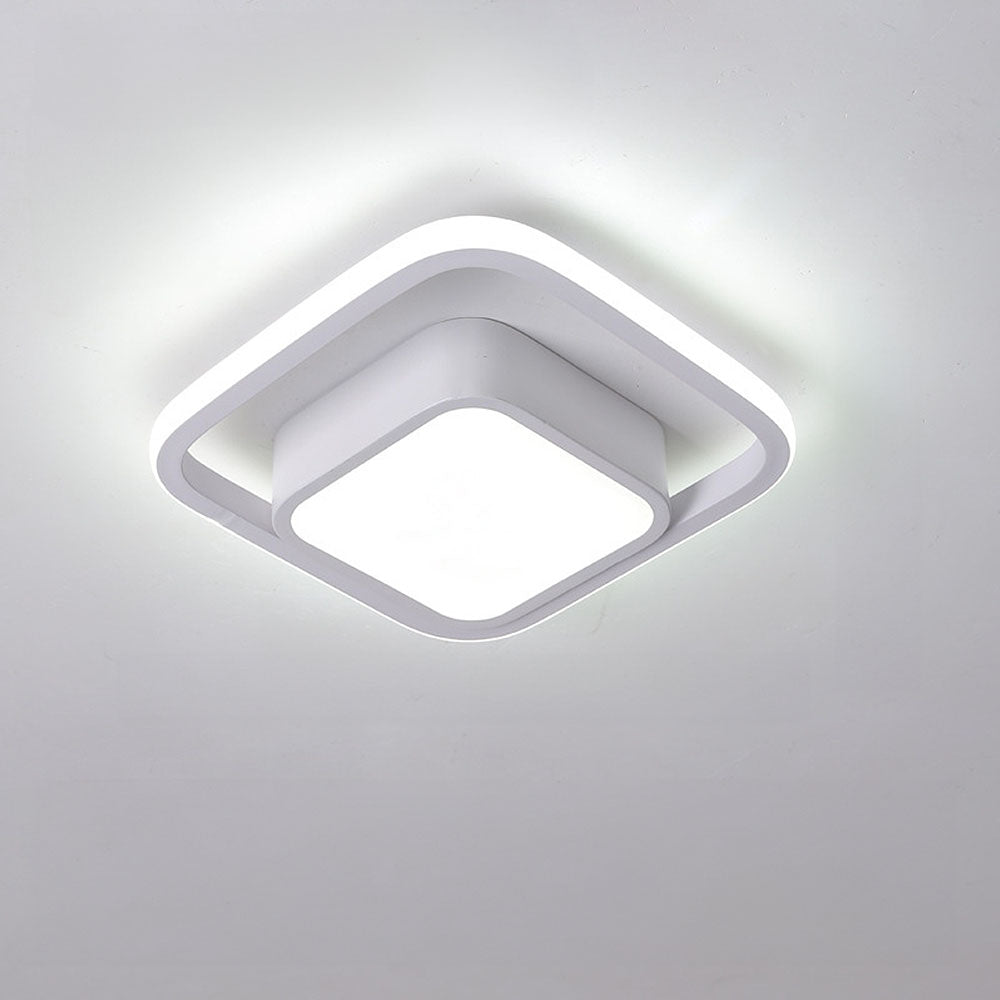 Dubbel | Minimalistische LED Plafondlamp met Dubbele Ring