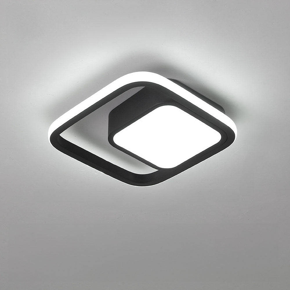 Dubbel | Minimalistische LED Plafondlamp met Dubbele Ring