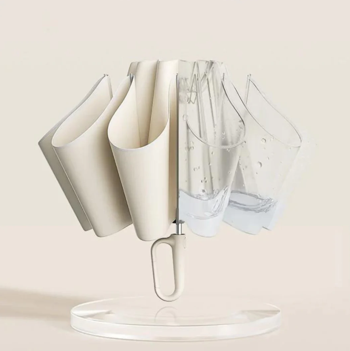 Parapluie Anti-Tempête Réfléchissant | Résistant & Compact