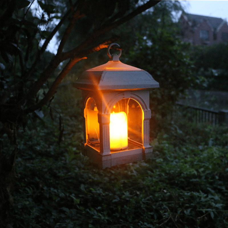 HERITORA GLOW – Lanterne solaire vintage pour extérieur