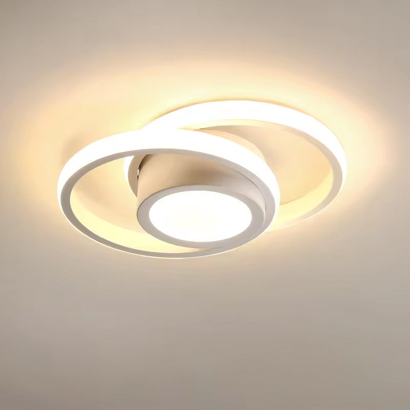 Dubbel | Minimalistische LED Plafondlamp met Dubbele Ring