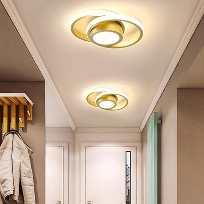 Dubbel | Minimalistische LED Plafondlamp met Dubbele Ring