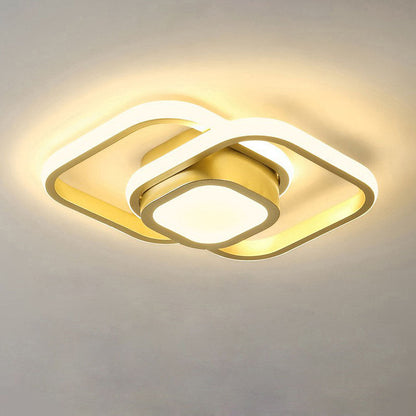 Dubbel | Minimalistische LED Plafondlamp met Dubbele Ring