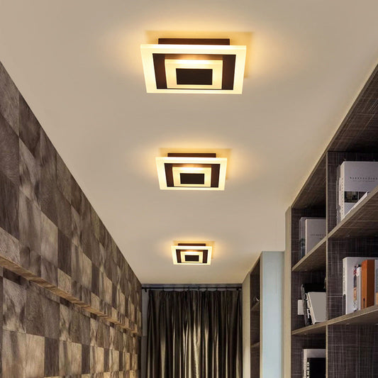 GLOVALUX CORE – Plafonnier LED moderne en acrylique