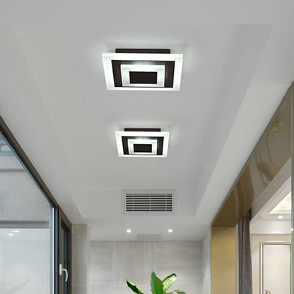 GLOVALUX CORE – Plafonnier LED moderne en acrylique