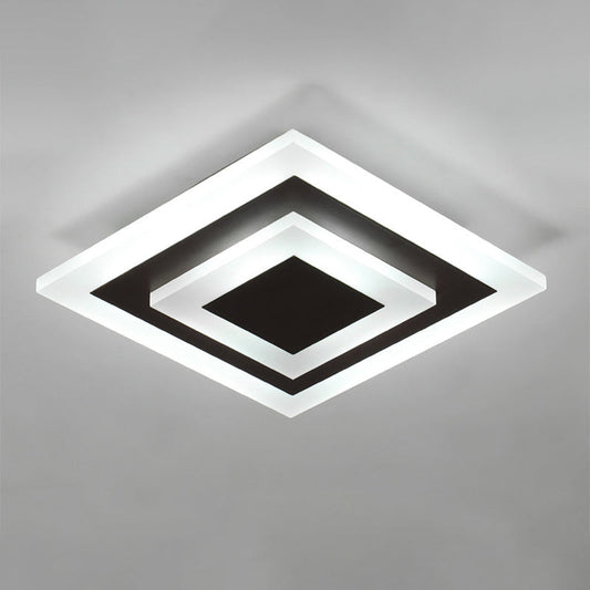 GLOVALUX CORE – Plafonnier LED moderne en acrylique