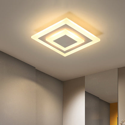 GLOVALUX CORE – Plafonnier LED moderne en acrylique