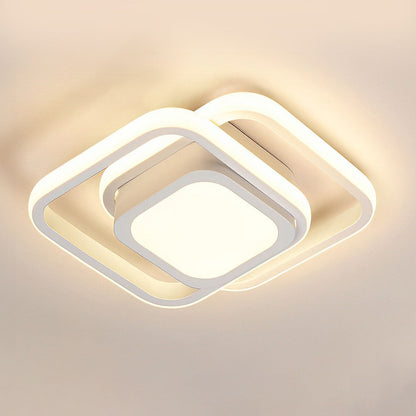 Dubbel | Minimalistische LED Plafondlamp met Dubbele Ring