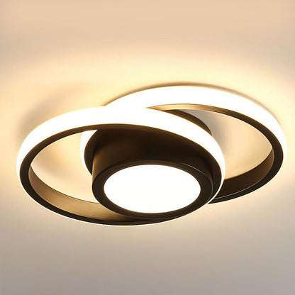 Dubbel | Minimalistische LED Plafondlamp met Dubbele Ring