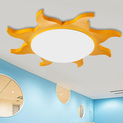 SUNLOOP FUN – Plafonnier LED en bois pour enfants