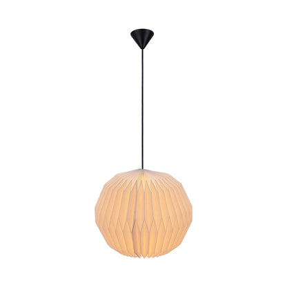 ZachtGloeiend | Retro Stijl Papieren Plafondlamp