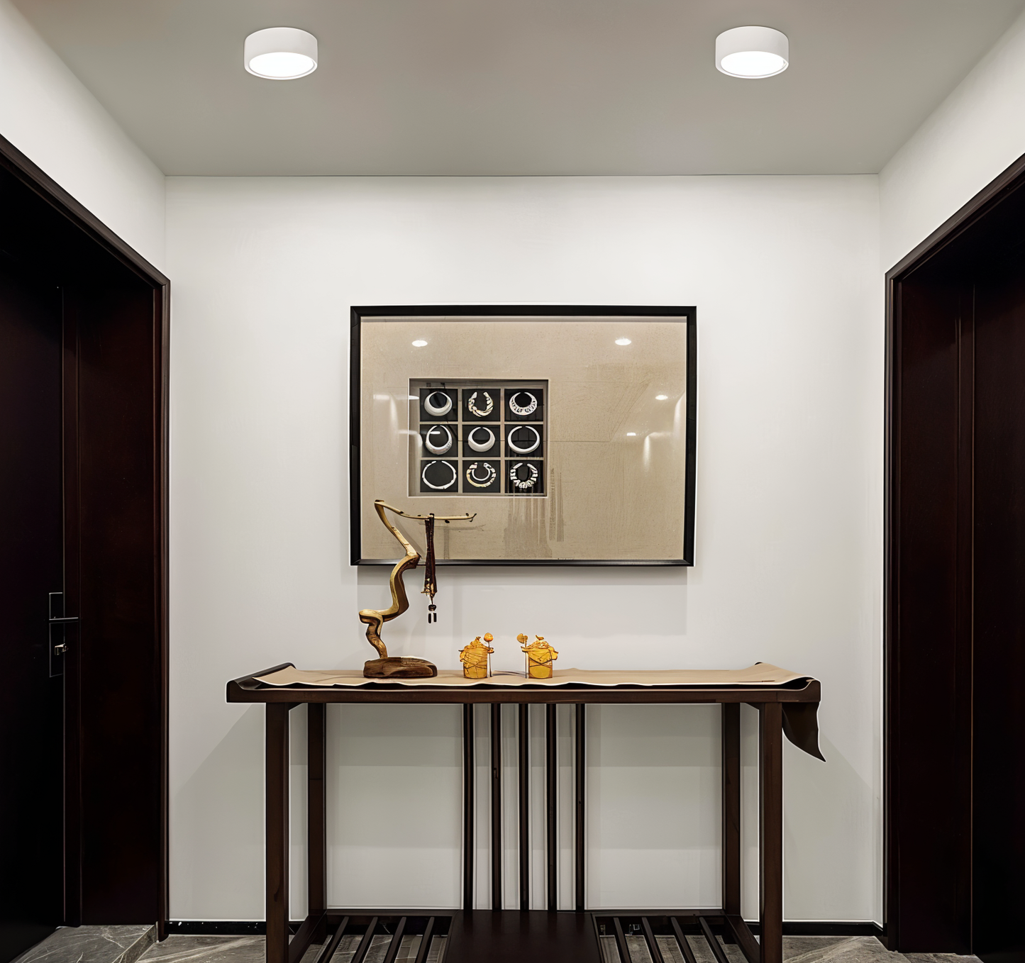 Aluminiumbalk | Spot LED Rond Extra-plat in Aluminium