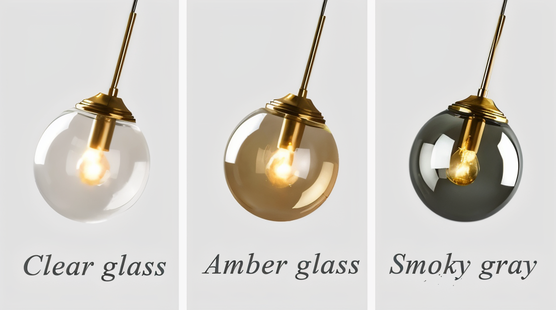 Skymora | Suspensie Nordique in Glas Pierre – Fitting E14