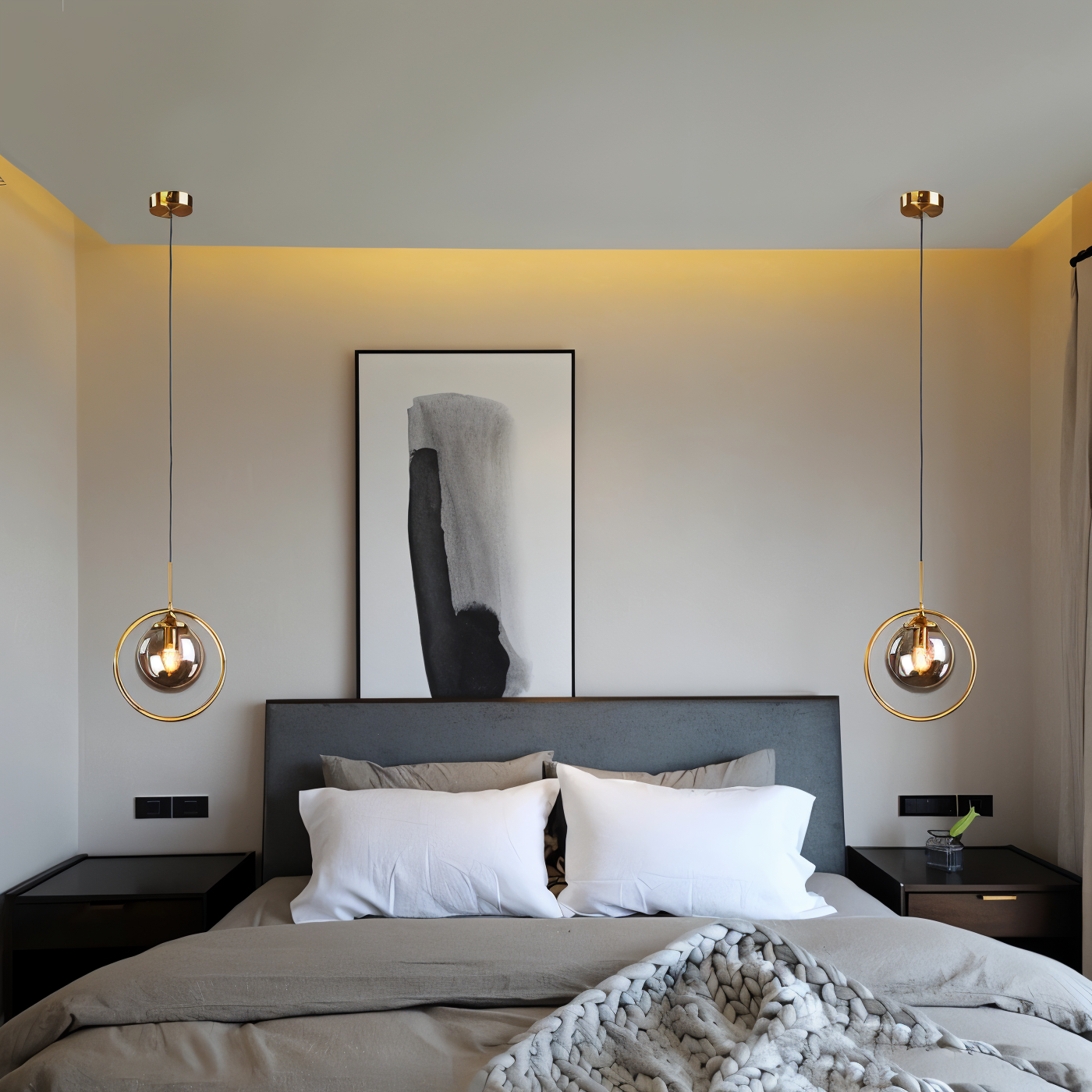 Skymora | Suspensie Nordique in Glas Pierre – Fitting E14