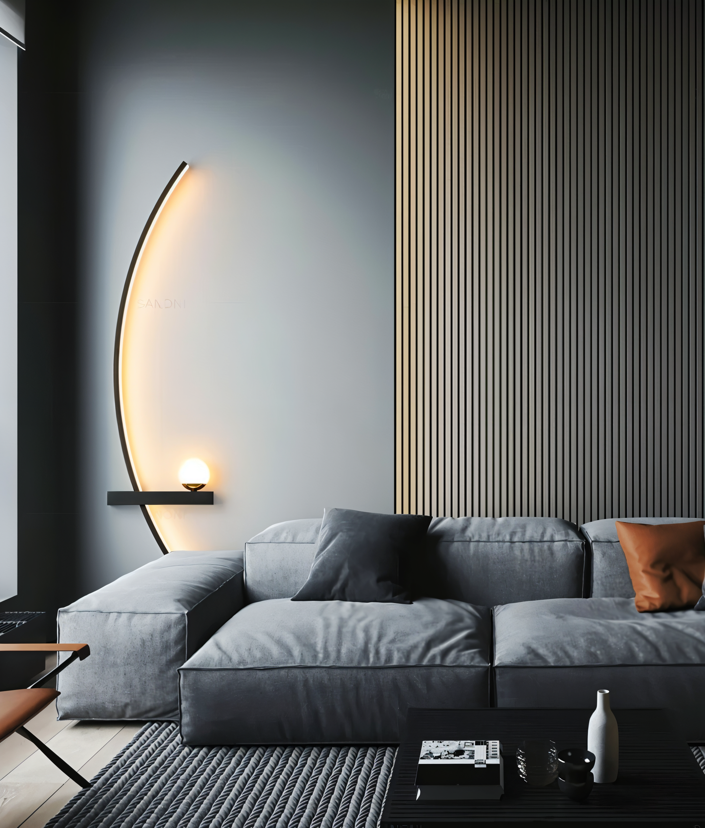 BrightArc – Applique murale en arc LED pour une touche design contemporaine