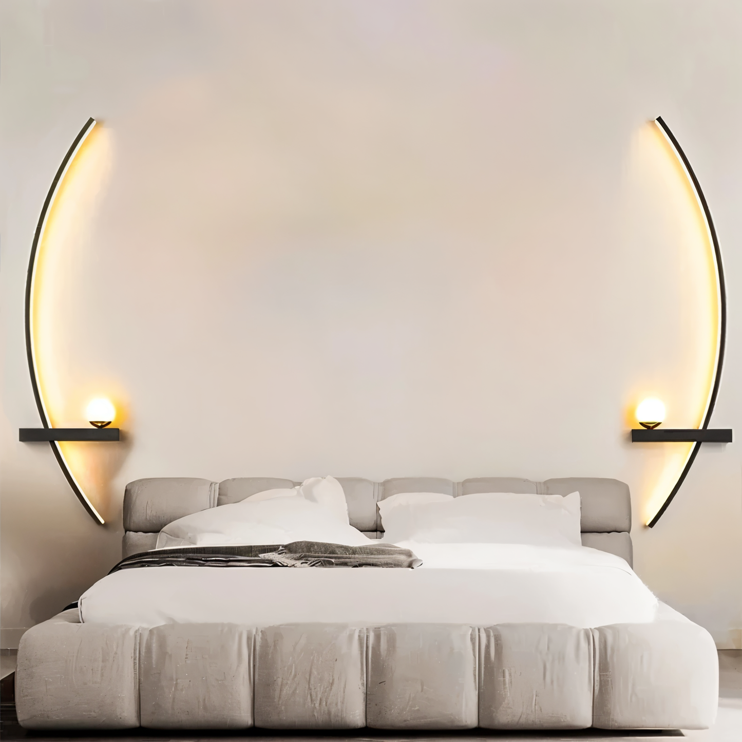 BrightArc – Applique murale en arc LED pour une touche design contemporaine