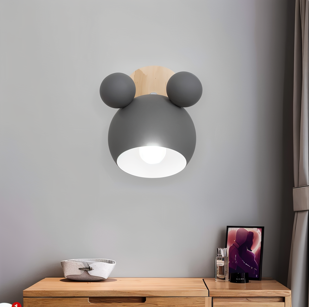 FlashMouse – Applique murale pivotante au design espiègle