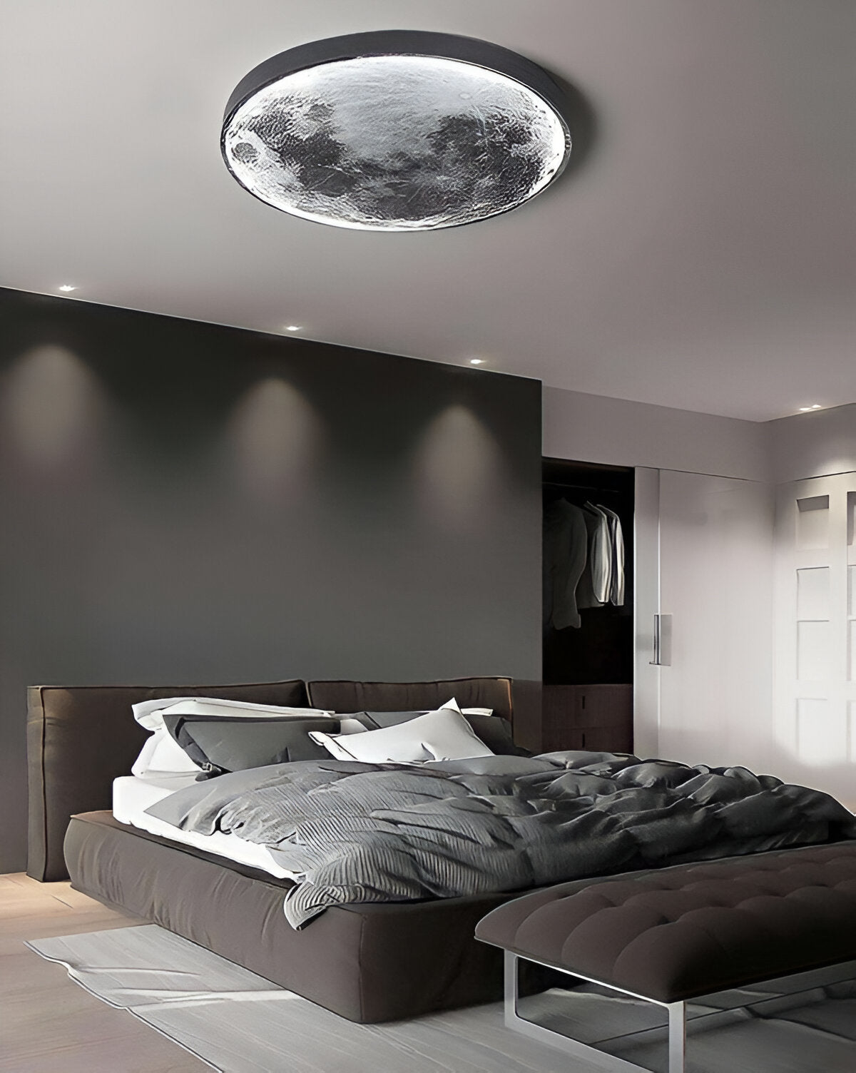 MoonSculpt – Applique murale 3D en forme de lune, réglable et dimmable