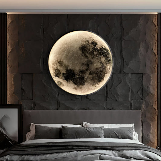 MoonSculpt – Applique murale 3D en forme de lune, réglable et dimmable