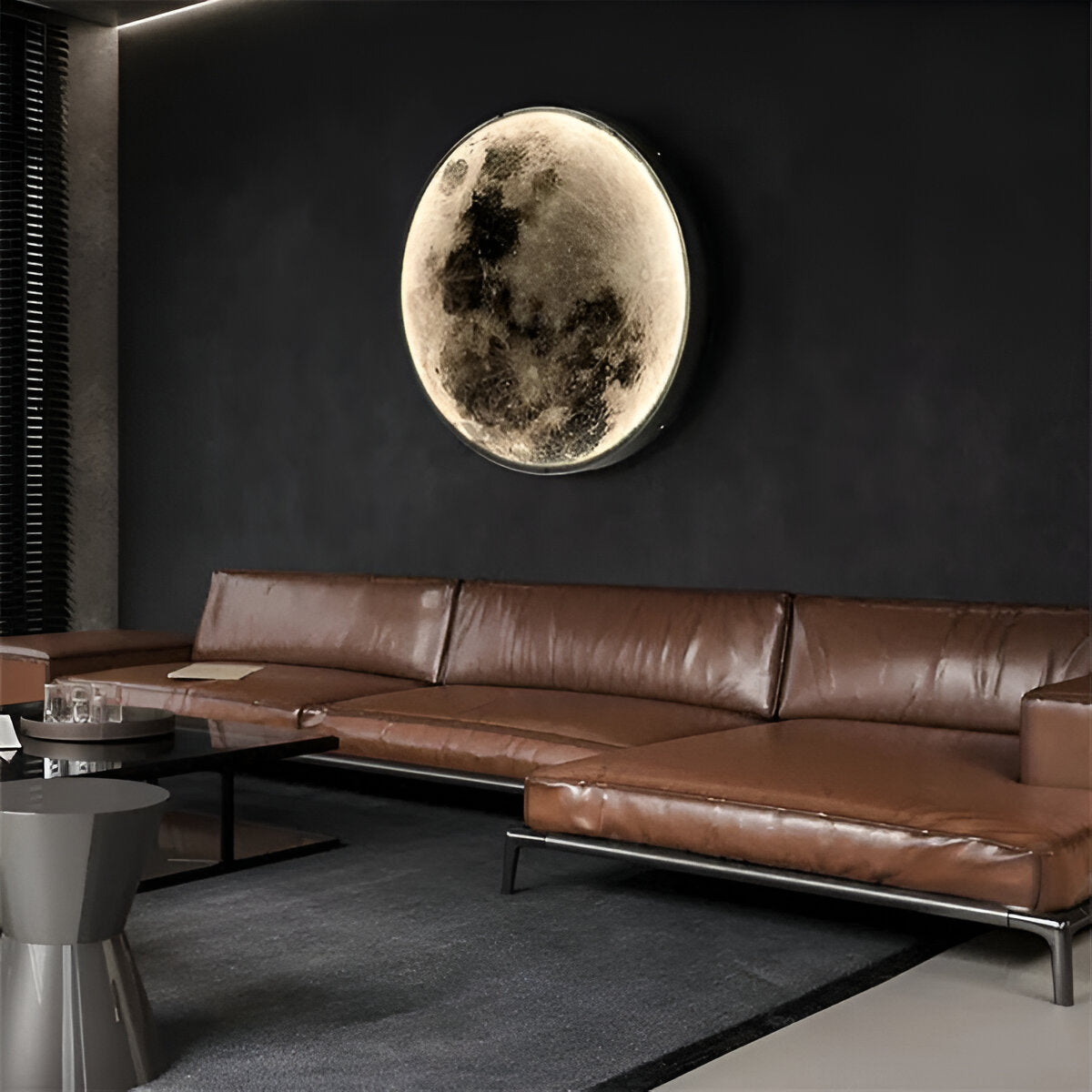 MoonSculpt – Applique murale 3D en forme de lune, réglable et dimmable