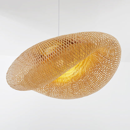 BambooZen – Lampe Suspendue en Bambou