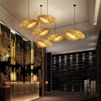 BambooZen – Lampe Suspendue en Bambou