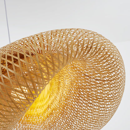 BambooZen – Lampe Suspendue en Bambou