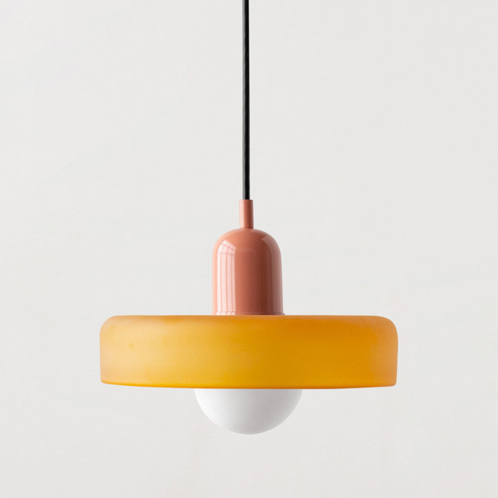 BauhausViva – Hanglamp in Gekleurd Glas