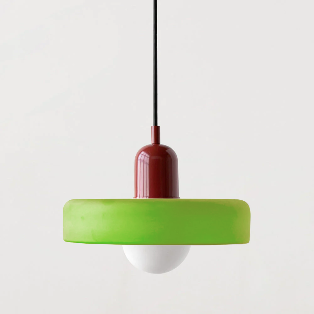 BauhausViva – Hanglamp in Gekleurd Glas